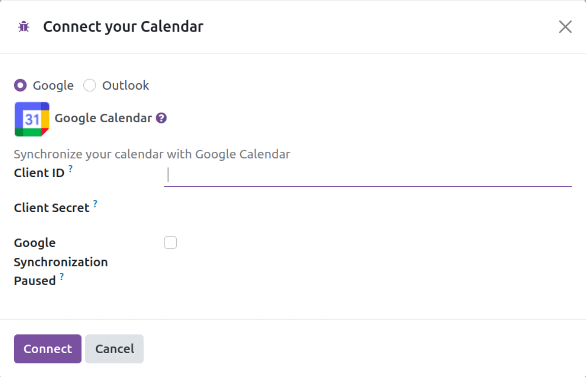 Calendar Connect